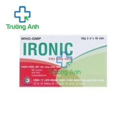 Ironic 200 Mebiphar - Thuốc phòng ngừa và điều trị thiếu máu hiệu quả